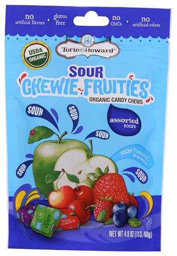 Torie and Howard Chewie Fruities, sabores surtidos ácidos 4 oz miniatura 1