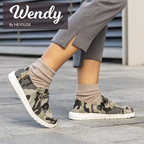 Image of HEYDUDE Wendy Basic | Women's Shoes | Women Slip-on Loafers | Comfortable & Light-Weight