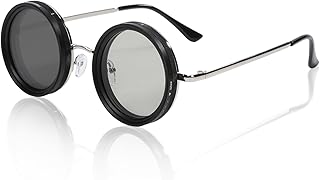 BroBlackDog Sunglasses Polarized/Non-Polarized UV400 Protection, Lightweight Retro Frame for Driving Travel, Men and Women