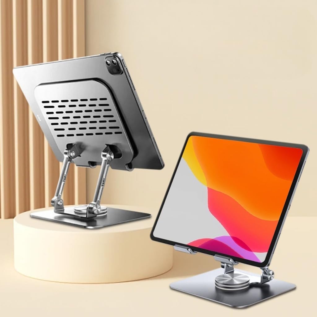 Soporte de metal con rotación de 360 grados para la mayoría de los soportes de almohadilla de computadora