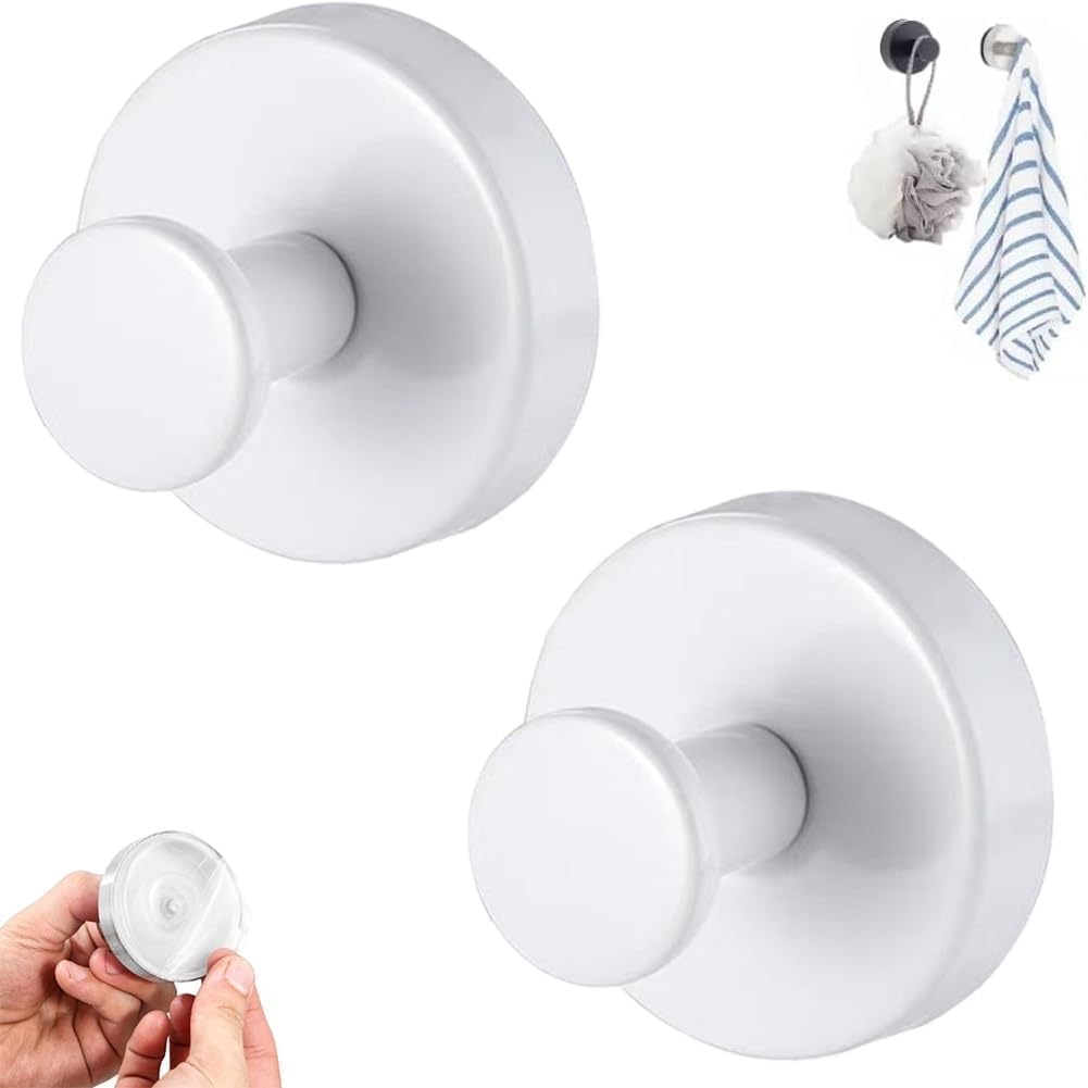 Linwnil Suction Cup Hooks for Glass Window, 2025 Upgraded Christmas Wreath Door Hanger, No Drill Suction Cup Hooks for Wreaths on Glass, Garland