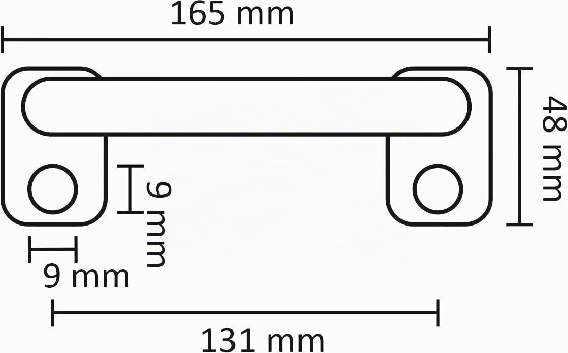 Hörmann Poignée intérieure pour porte sectionnelle industrielle / 3013880