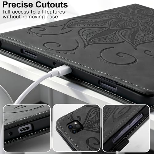 Funda para iPad Pro 12.9 ideal para trabajar en cafeterías con soporte vertical 4