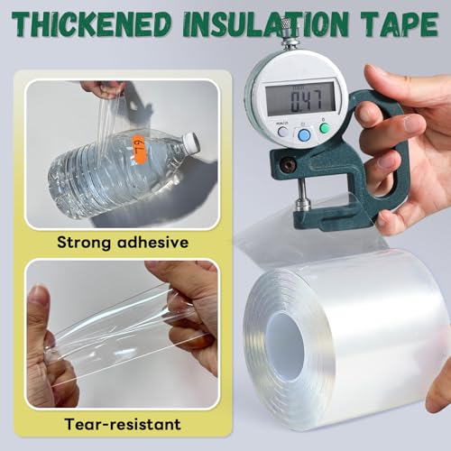 Image of Window Sealing Tape, 20 Mil Thick Window AC Insulation Sealing Draft Tape