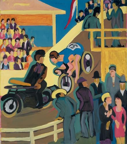 Lienzo de Ernst Ludwig Kirchner 60x90cm para decorar el dormitorio con arte de automovilismo