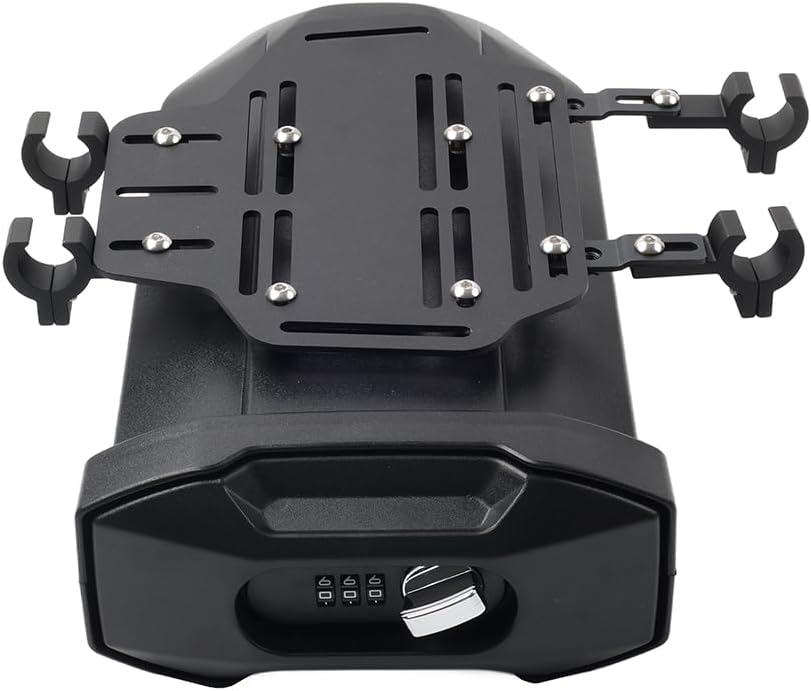 Cnsodo15 1 Set Luggage Rack Side Tool Bags Adventure Box Aluminium Black For BMW R1200GS/Adventure / R1250GS/F800GS/Adventure / F700GS / F650GS Twin Cyl