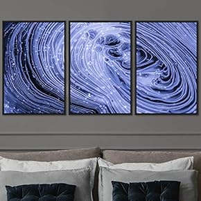 signwin 3 Piece Framed Canvas Wall Art 3D...