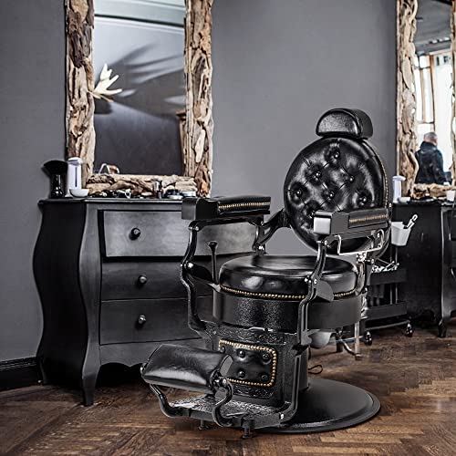 BarberPub-Vintage-Barber-Chair-Heavy-Duty-Metal-Frame-All-Purpose-Hydraulic-Recline-Salon-Beauty-Spa-Chair-Styling-Equipment-9207-All-Black