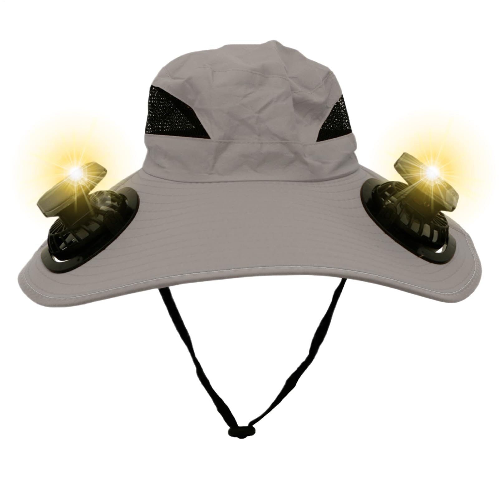Cappello Ventilatore Solare Cappello da Pesca UPF50 all'Aperto | Protezione Solare Portatile Traspirante Unisex per Viaggi Sport Campeggio Spiaggia Escursioni Attività