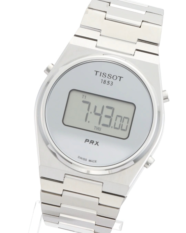 TISSOT 腕時計 シルバー Amazon.co.jp: [ティソ] 腕時計 TISSOT PRX デジタル