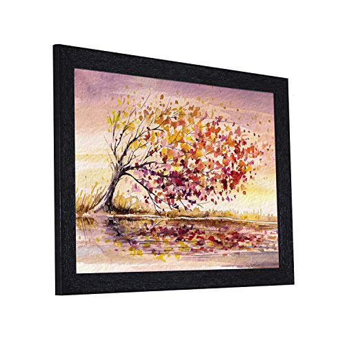 Image of Amazon Brand - Solimo Windy Day Painting with Frame