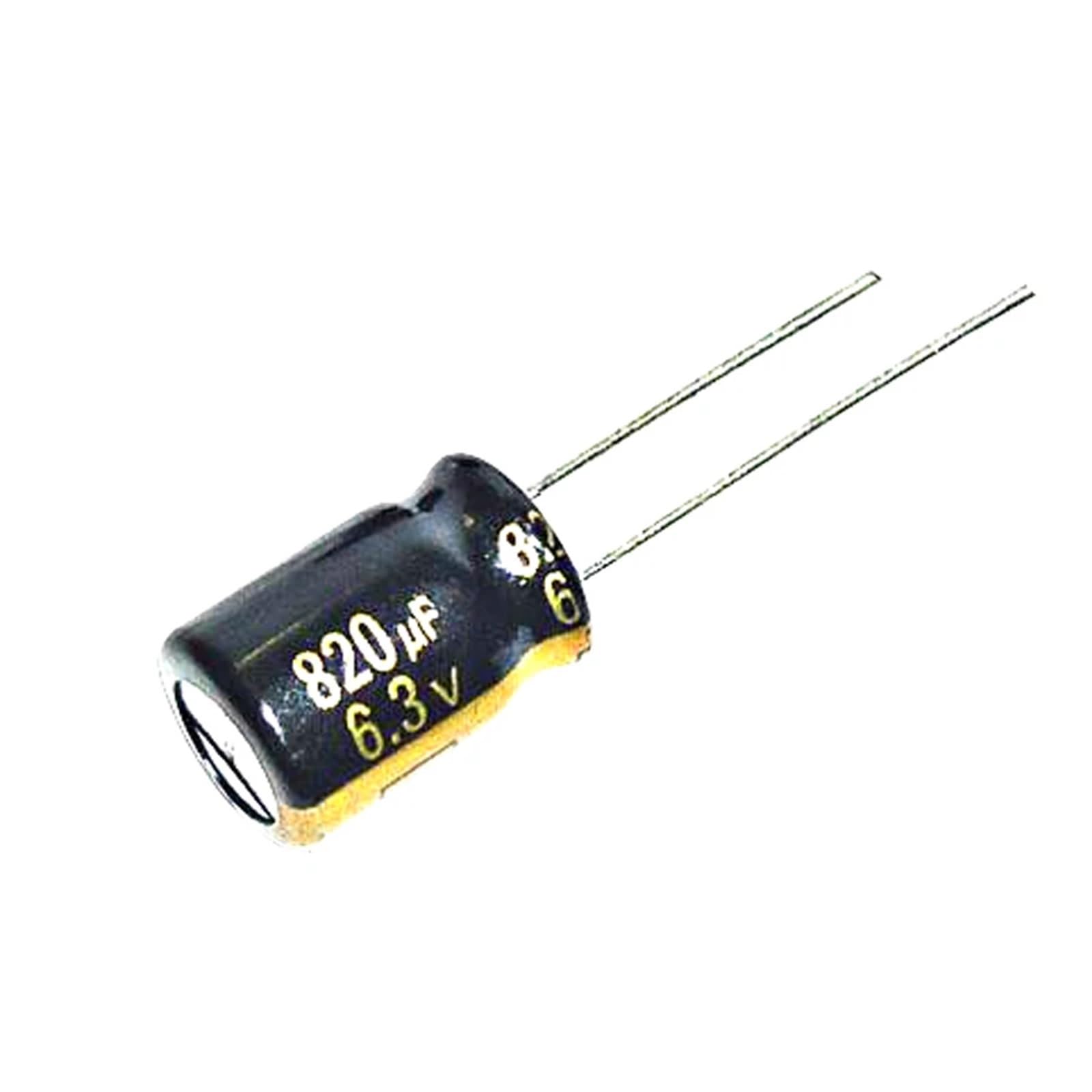 Condensateur électrolytique aluminium 6.3V 3300uf 10x20mm radial - 3