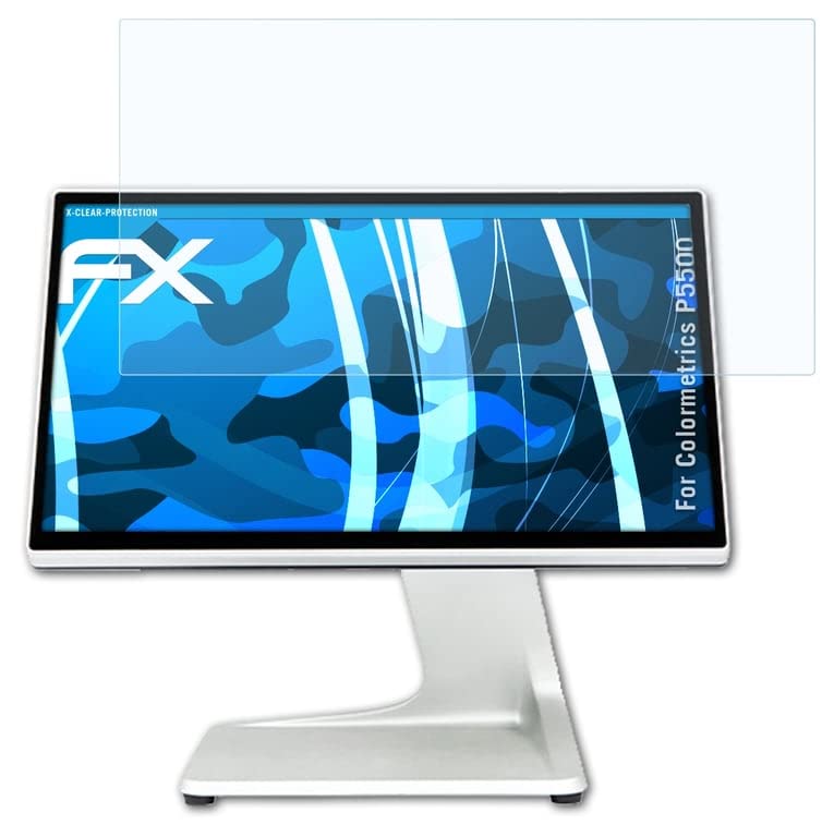 Screen Protection Film compatible with Colormetrics P5500 Screen Protector, ultra-clear FX Protective Film (2X)