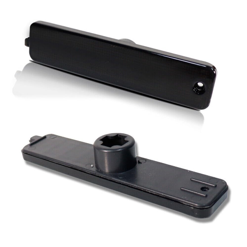 Debrroce 4 Smoke Front + Rear Bumper Side Marker Light Housing 1998-2002 for Pontiac for Firebird 1998-2002 Ultrasonically Sealed-Specification RB-158BH RB-157BH