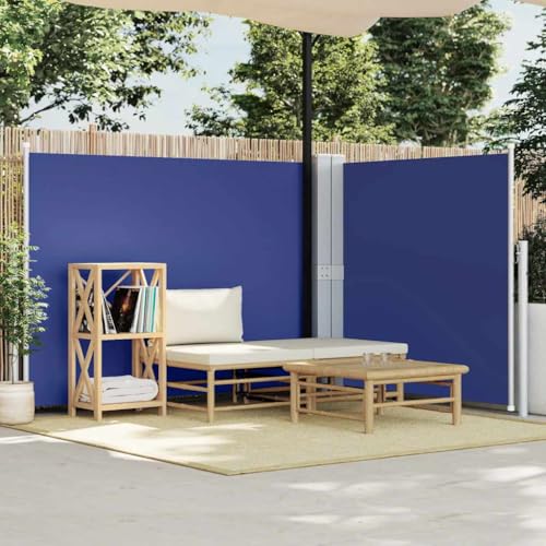 Store latéral extérieur bleu pour sécuriser votre balcon