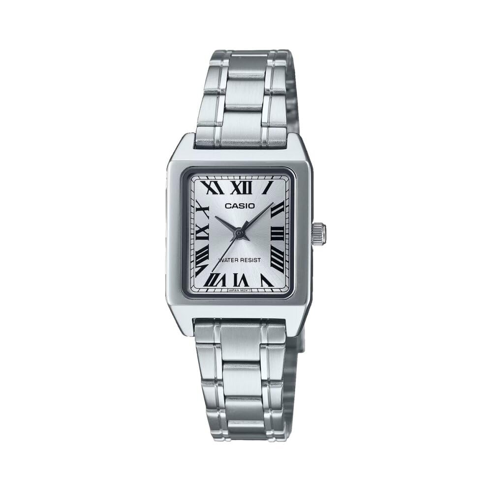 CasioReloj Analógico para Mujeres de Cuarzo con Correa en Acero Inoxidable LTP-B150D-7BEF