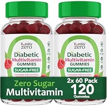 YUM-VS Multivitamin for Women & Men Sugar Free Multivitamin Gummies Zero Sugar Gummy with Chromium, Thiamine & Magnesium Keto-Friendly Daily Vitamin Gummy Raspberry Pack of 2