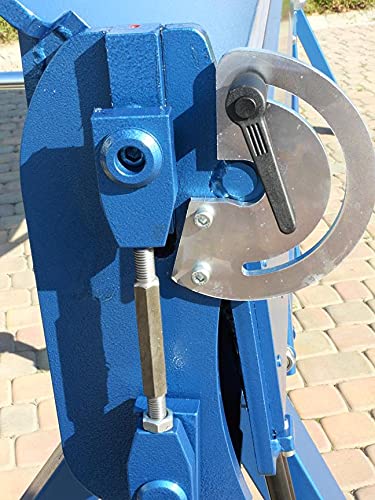 Foto von Biegemaschine 3m-1.0mm Stahl Abkantbank Kantbank Blechbiegemaschine + Rollenschere inkl. 19% der MwSt.