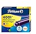 Pelikan 4001 TP/6, Cartucce di Inchiostro, Viola
