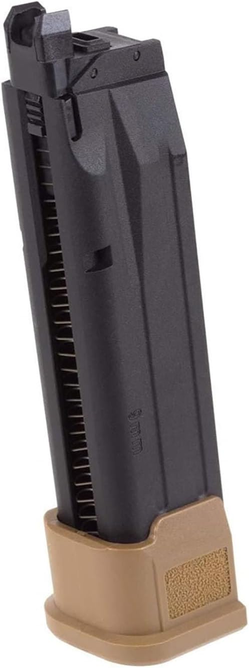 ProForce Replacement 21-Round Airsoft Magazines Compatible with M17 Air Guns | C02 Housing or Green Gas Housing