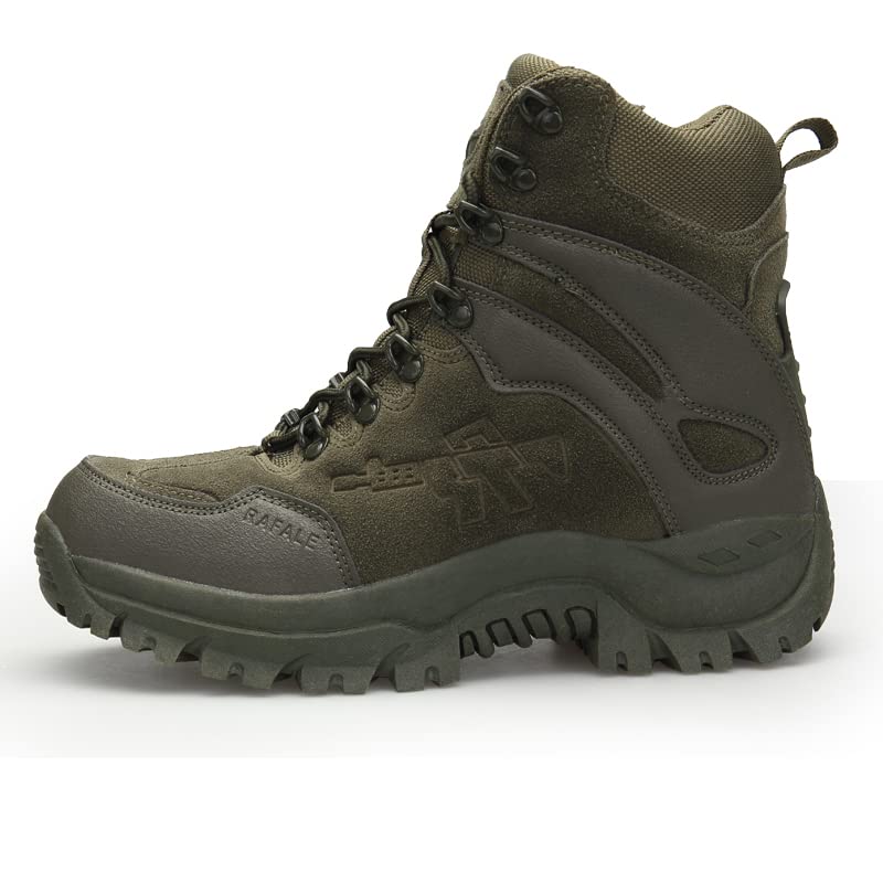 Laarzen voor heren, tactische militaire laarzen, army combat boots, patrol tactische inzetlaarzen met ritssluiting, slijtvast, antislip, outdoor, trekkingschoenen - Image 3