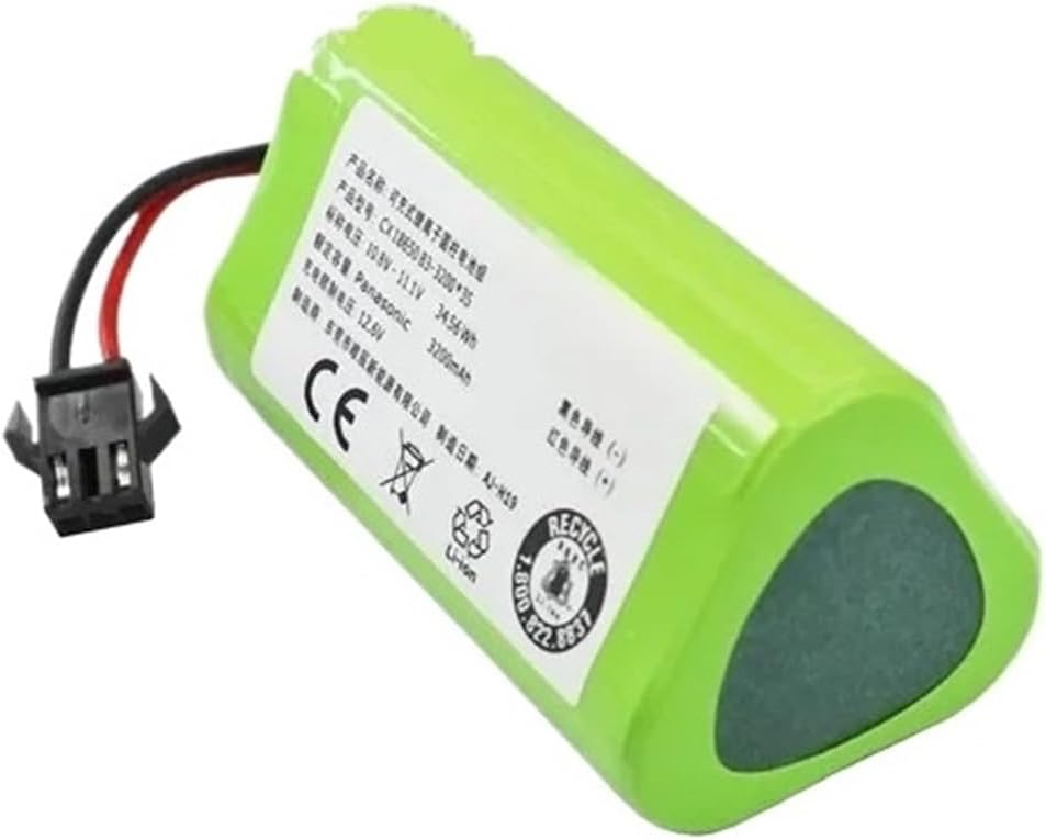10.8V 2600mAh Battery Pack，Compatible for Lefant CEN330，Robot Vacuum Cleaner Low-Power Consumption Battery Spare Parts