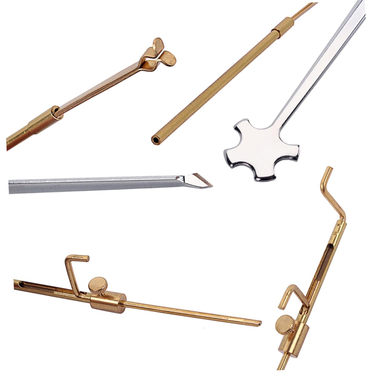 Toyvian 3pièces Kit Outils De Luthier Pour Réparation De Violon Ensemble De Fixation Et Mesure De Outils Légers Et Pour Musiciens Pour Ajuster La Hauteur Du Mât Sonore