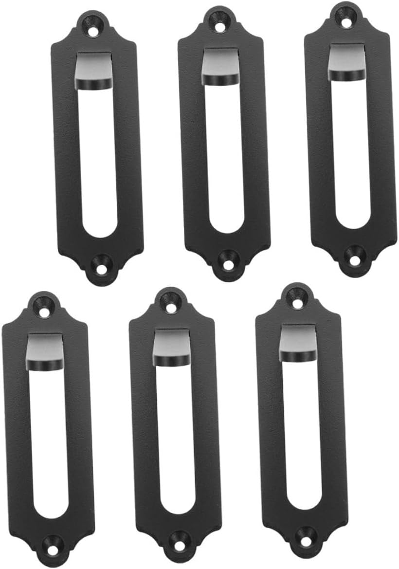 Levemolo European Skull Wall Mount Hanger 6pcs Set Deer Antler Trophy Mount Brackets for Indoor Outdoor Hunting Display and Home Decor