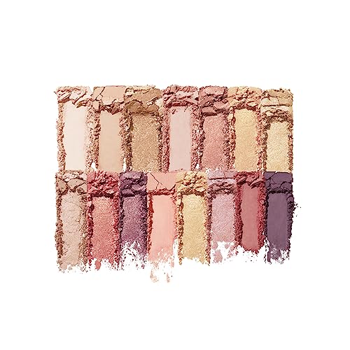 Milani Gilded Luster Light Eyeshadow Palette - 15 Colors Highly Pigmented Matte Shimmer Glitter Eye Shadow Makeup Palette Kit #TOP1