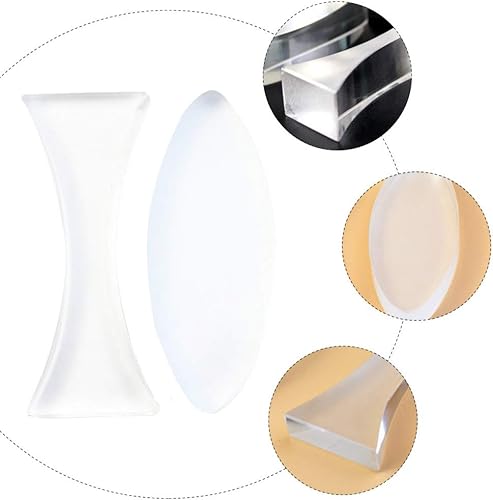 Miniatura 3 de 2 unids lente óptica cóncava convexa física básica enseñanza experimentos bordes pulidos ideal uso en el aula