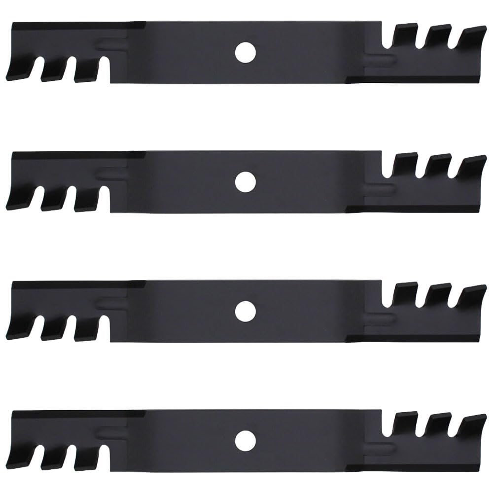 RAParts (4) Toothed Mower Blades Fits John Deere ZTrak Z525E Z535M Z540M Z375R Replaces M143520