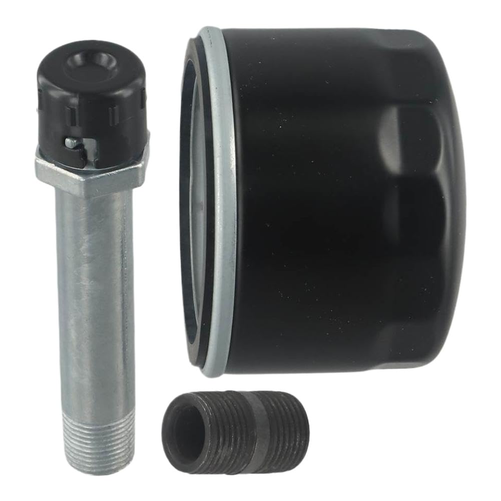 Adaptador compatible con tractores cortacésped para filtro de aceite AM125424 Kit de cambio fácil