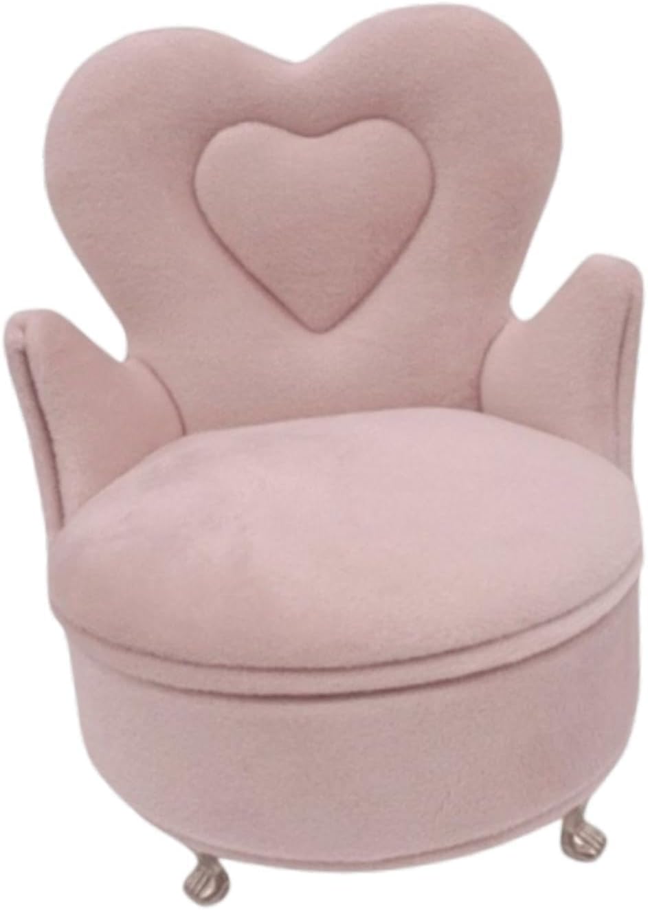 Jewelry Organizer Sofa Shaped Jewelry Storage Box Dollhouse Furniture Accessory Portable Compact Showcase Girls Cloth Material Soft Lining Suitable