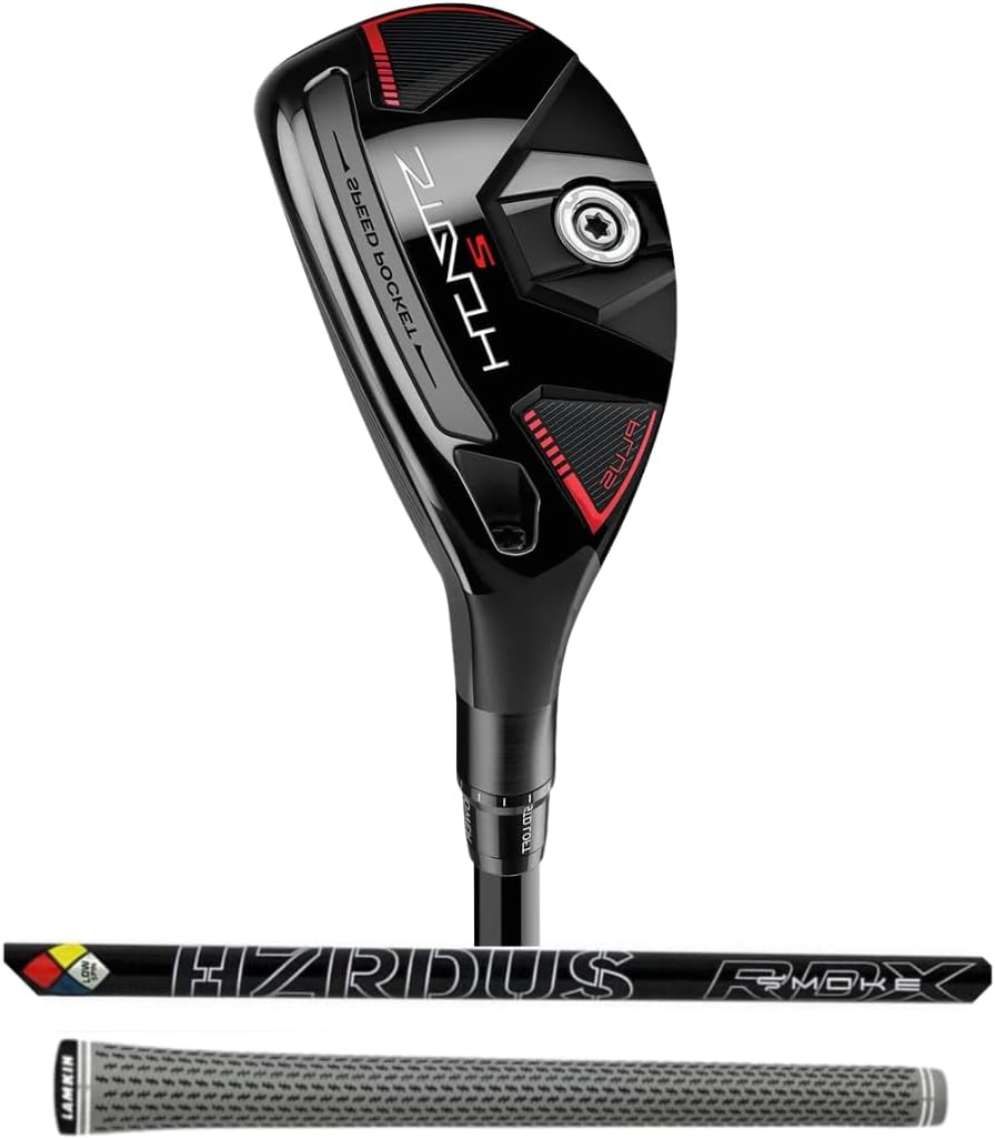 Left Handed TaylorMade Stealth 2 Plus Hybrid, HZRDUS Smoke Black RDX 6.0 80g