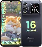 FOSSiBOT S7 Android 16, Smartphone 6,9”FHD+120Hz Dual Display