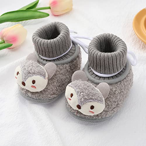 Little Boys Ankle Shoes Baby Girls Boys Warm Shoes Soft Booties Snow Comfortable Boots Infant Toddler Warming Set2