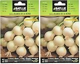 Semillas Batlle Cebolla Blanca de la REINA (Paquete de 2)