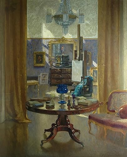 Art Tableau l'atelier de l'artiste pour sublimer un salon contemporain ou un bureau