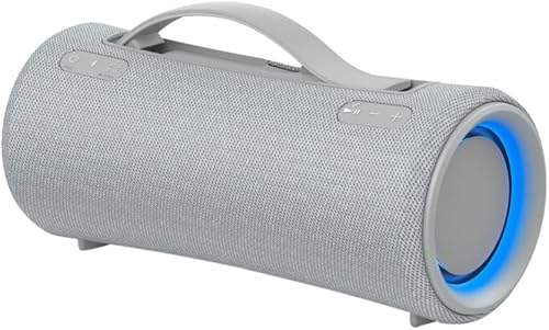 Miniatura 2 de Sony SRS-XG300 X-Series - Altavoz inalámbrico portátil Bluetooth para fiestas (gris claro) con estuche de viaje duro (2 artículos)