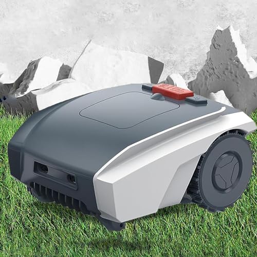 Robot cortacésped, cortacésped robótico para césped de 0.37 acres, 25% de pendiente, altura de corte de 1 a 2.7 pulgadas, control de aplicación, gestión multizona