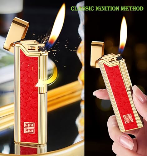 Encendedor de bolsillo recargable con llama suave miniatura 5