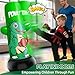 Inflatable Dino Punching Bag for Kids, 47” Tall Bop Bag Punching Toy, Inflatable Dinosaur Toy with Bounce- Back Action for Ages 3-8, Great for Boys and Girls