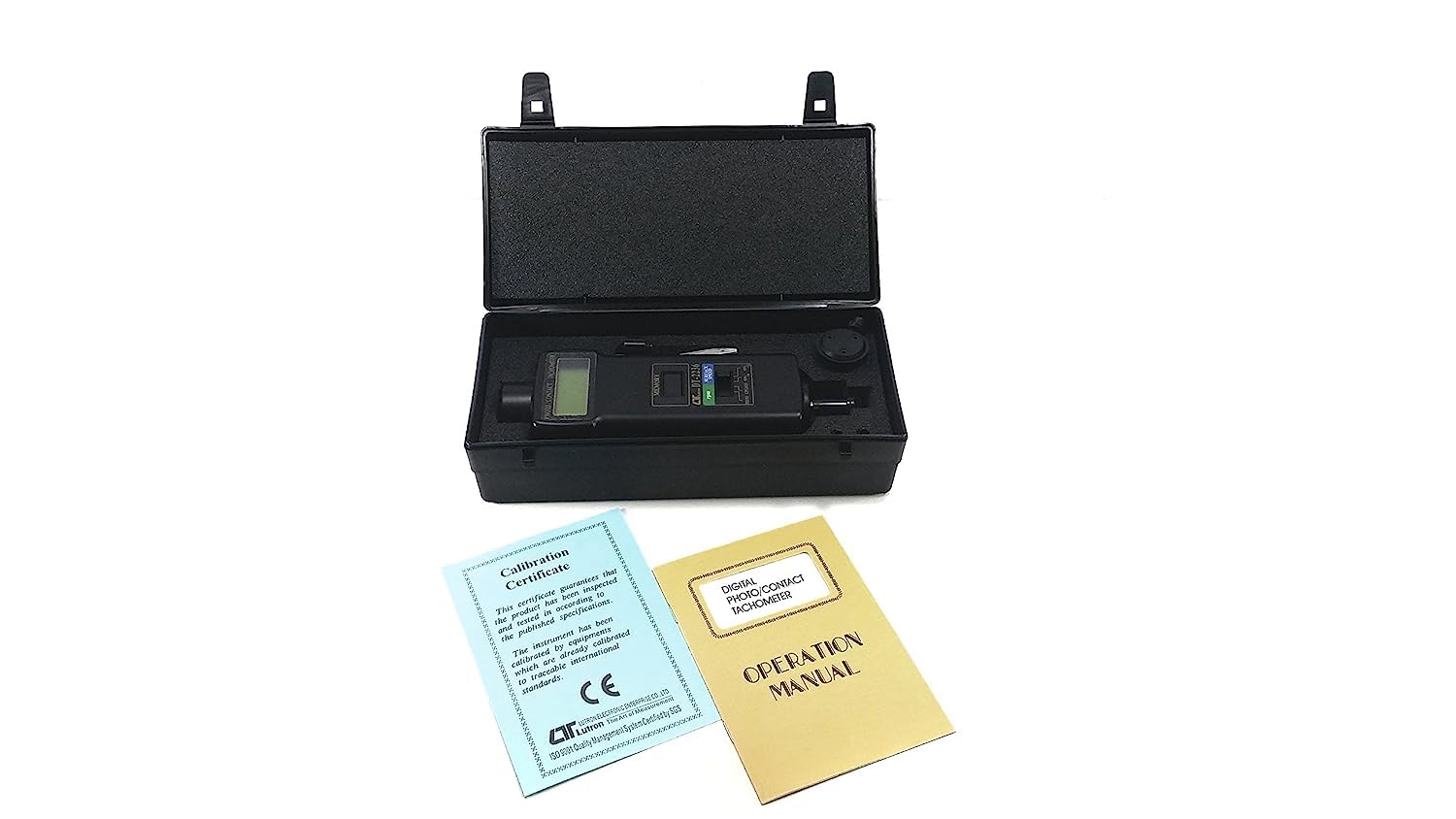 Lutron DT-2236 Tacómetro digital electrónico con certificado de calibración