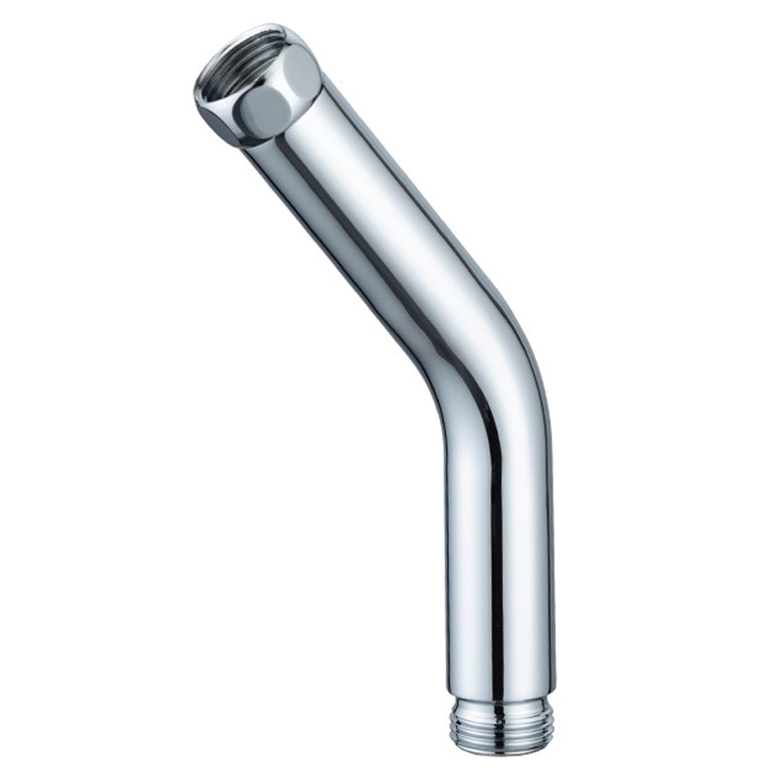 45 Degree Shower Head Elbow Adapter Stainless Steel Construction Chromes Finish for Handheld Showers Bathroom Shower Accessories