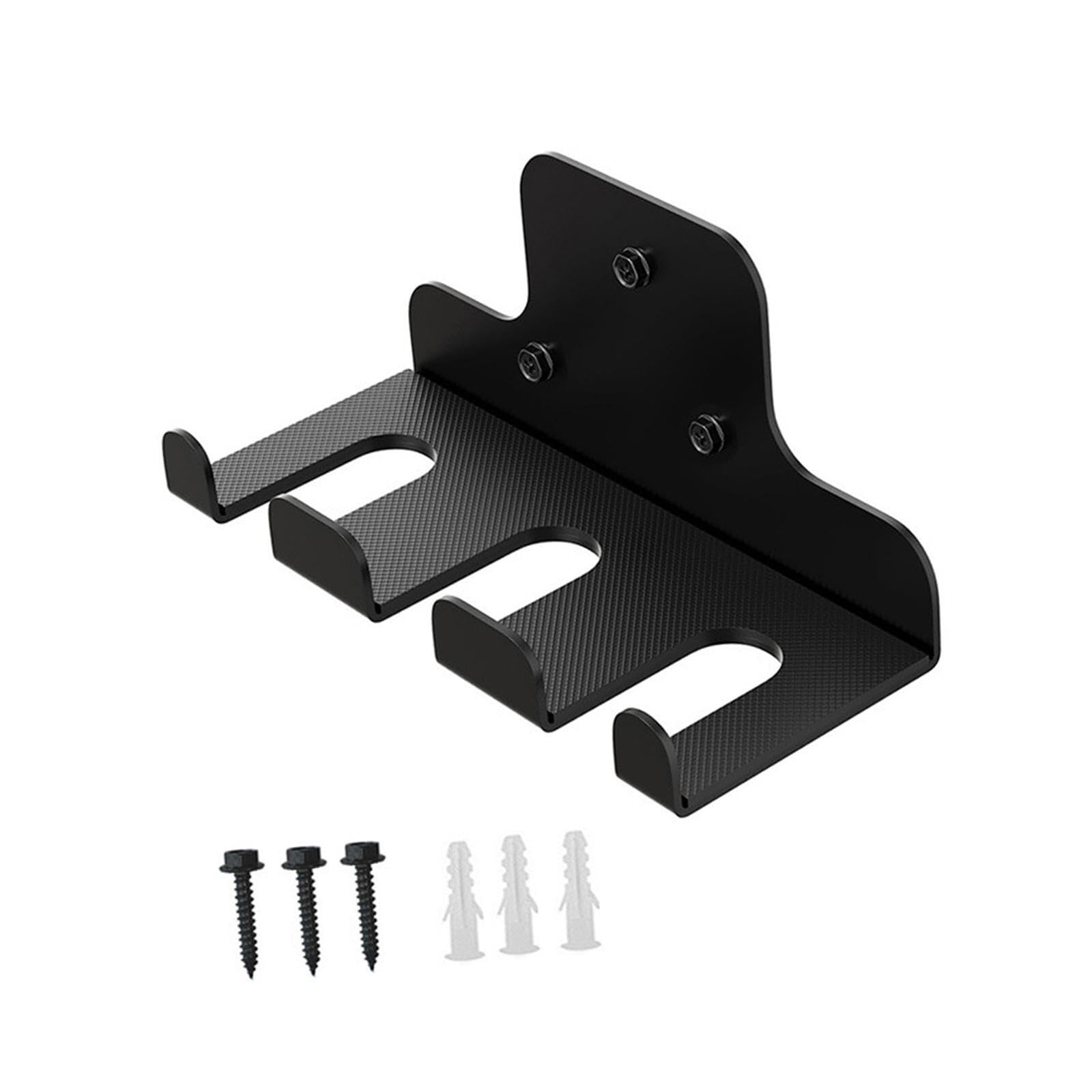 Facile Installazione, Supporto per bilanciere, Supporto per Pesi da Parete, per l'organizzazione della Palestra Domestica, Hardware Incluso, Staffa per l'organizzazione