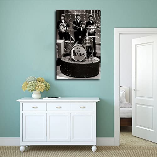 Poster sur toile Beatles En Concierto – Décoration de chambre à coucher – Paysage sportif – Décoration de bureau – Cadre… - Les Beatles, Paul McCartney, John Lennon, RIngo Starr, George Harrison Poster sur toile Beatles En Concierto - Décoration de chambre à coucher - Paysage sportif - Décoration de bureau - Cadre… – Image 5