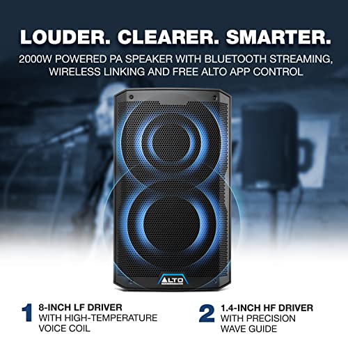 Altavoz PA de 2000W con streaming Bluetooth y trípode Audibax Neo 3