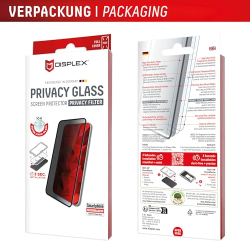 Verre trempé iPhone 17 Pro Max Displex MountMaster la protection premium 10H - 7