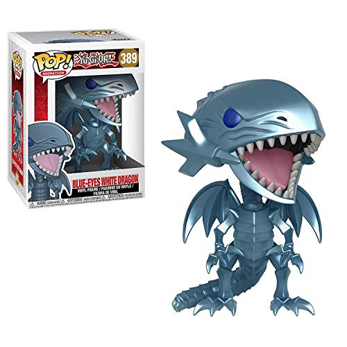 Funko POP! Vinyl: Animation: Yu-Gi-Oh! Blue Eyes White Dragon - Figuras Miniaturas Coleccionables Para Exhibición - Idea De Regalo - Mercancía Oficial - Juguetes Para Niños Y Adultos - Fans De Anime