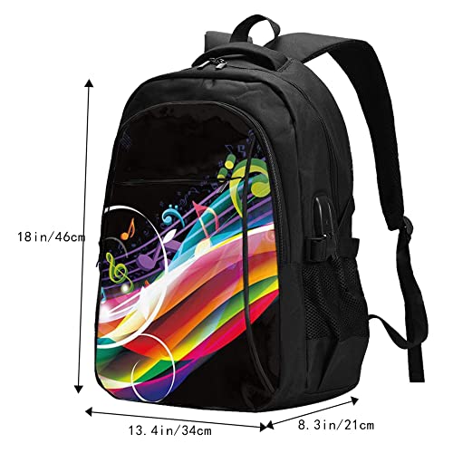 Sac à dos de voyage décontracté Monstera Deliciosa pour ordinateur portable et cours - 2